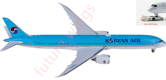 1:400 Phoenix PH04606 Korean Air Boeing 787-10 HL8515 Aircraft Model+Free Tractor