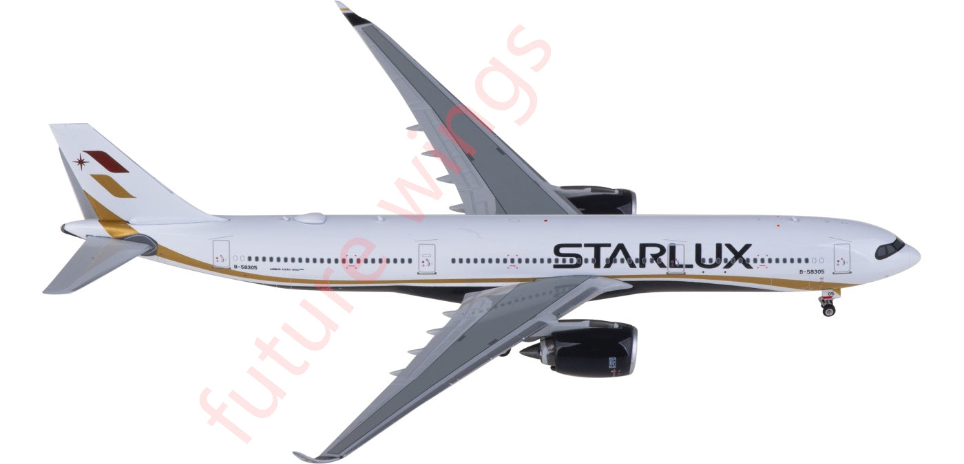 1:400 Phoenix PH11928 Starlux Airlines Airbus A330-900neo B-58305 Aircraft Model+Free Tractor