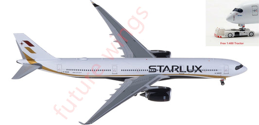 1:400 Phoenix PH11928 Starlux Airlines Airbus A330-900neo B-58305 Aircraft Model+Free Tractor