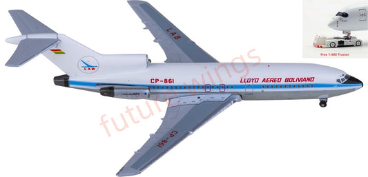 1:400 AeroClassics AC411208 LAB Bolivian Airlines Boeing 727-100 CP-861 Aircraft Model+Free Tractor