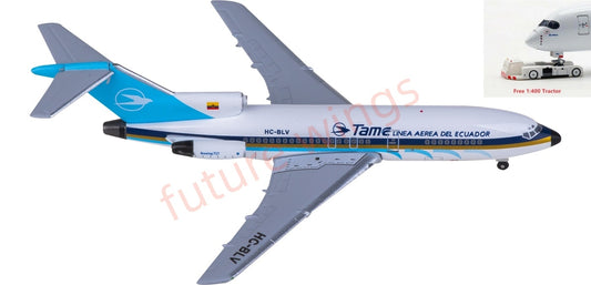 1:400 AeroClassics AC411223 TAME Boeing 727-100 HC-BLV Aircraft Model+Free Tractor