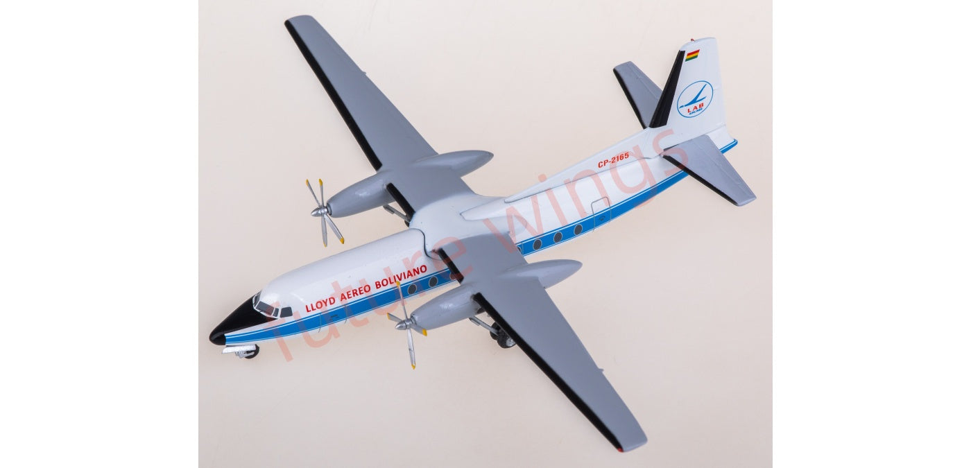 1:200 AeroClassics WM211239 LAB Bolivian Airlines Fokker F27 Friendship CP-2165 Aircraft Model