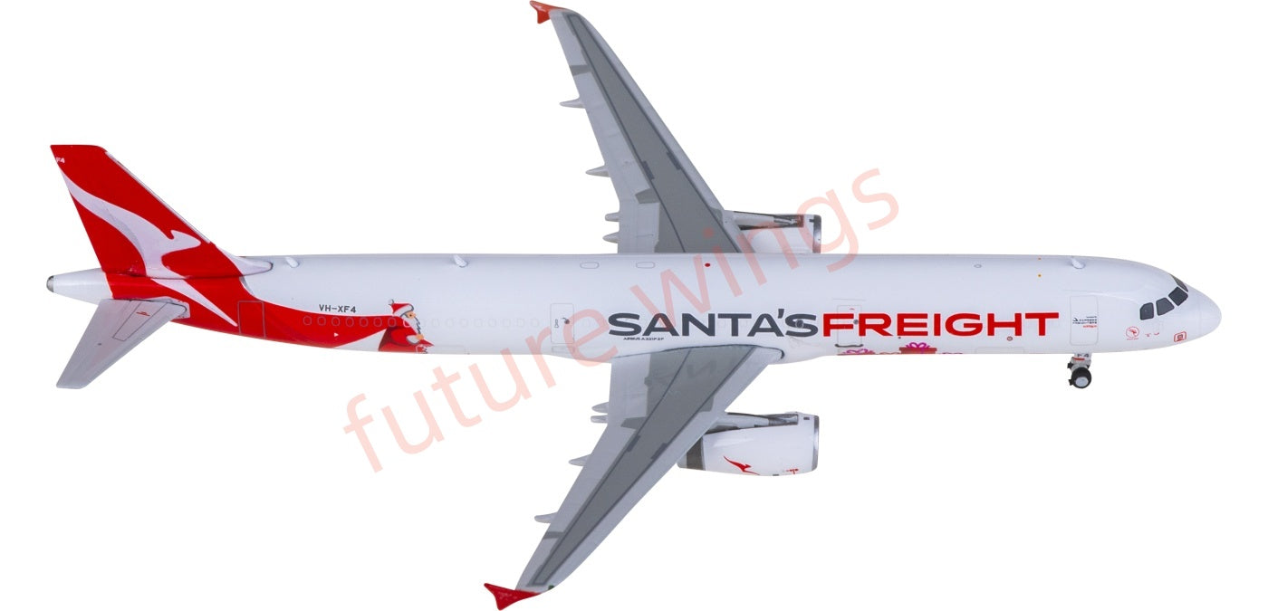 1:400 Phoenix PH11972 Qantas Airways Airbus A321 VH-XF4 Aircraft Model+Free Tractor