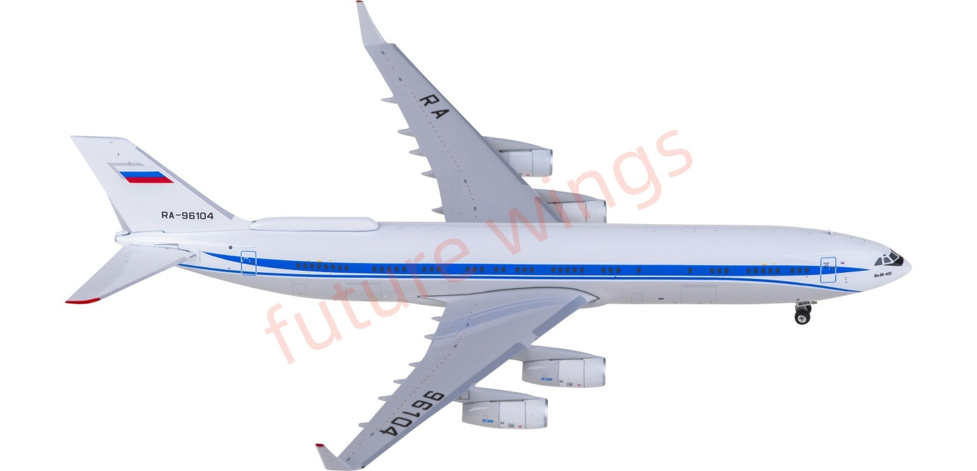 1:400 Phoenix PH11980 Russia Federal Security Services Ilyushin IL-96-400 RA-96104  Aircraft Model+Free Tractor