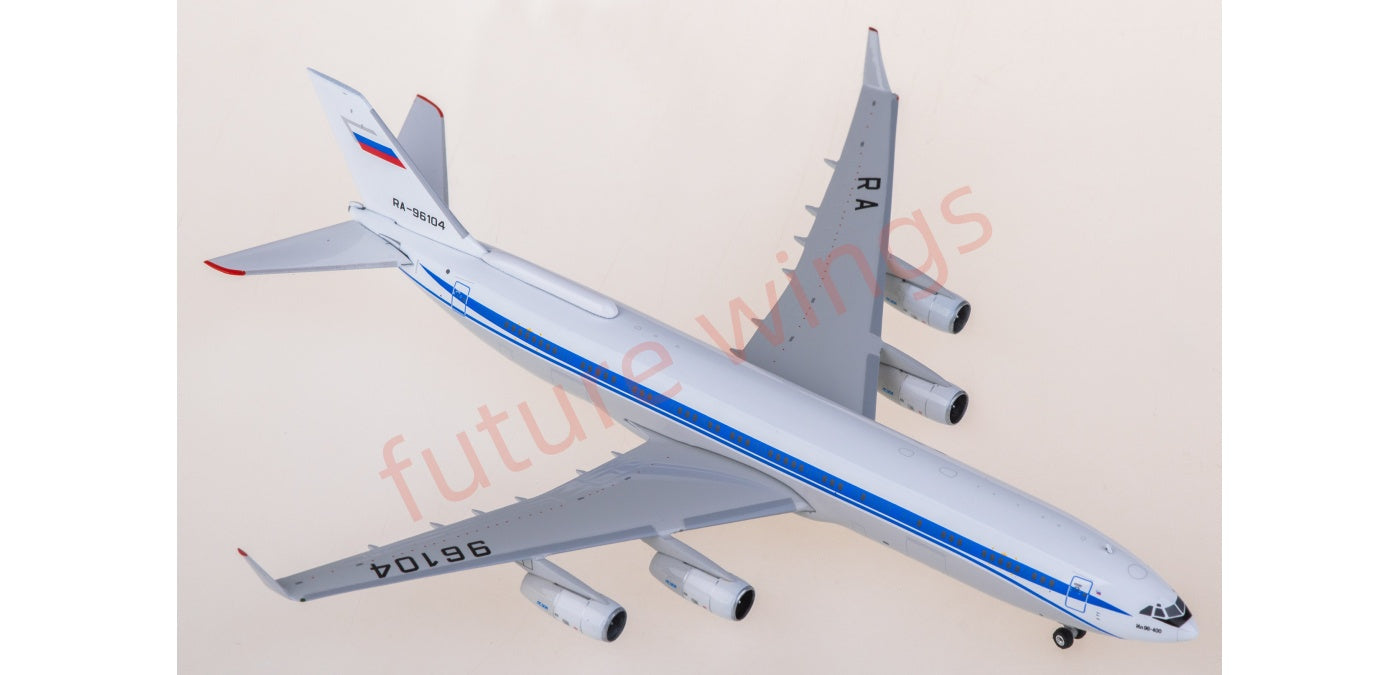 1:400 Phoenix PH11980 Russia Federal Security Services Ilyushin IL-96-400 RA-96104  Aircraft Model+Free Tractor
