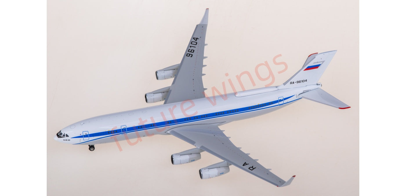 1:400 Phoenix PH11980 Russia Federal Security Services Ilyushin IL-96-400 RA-96104  Aircraft Model+Free Tractor