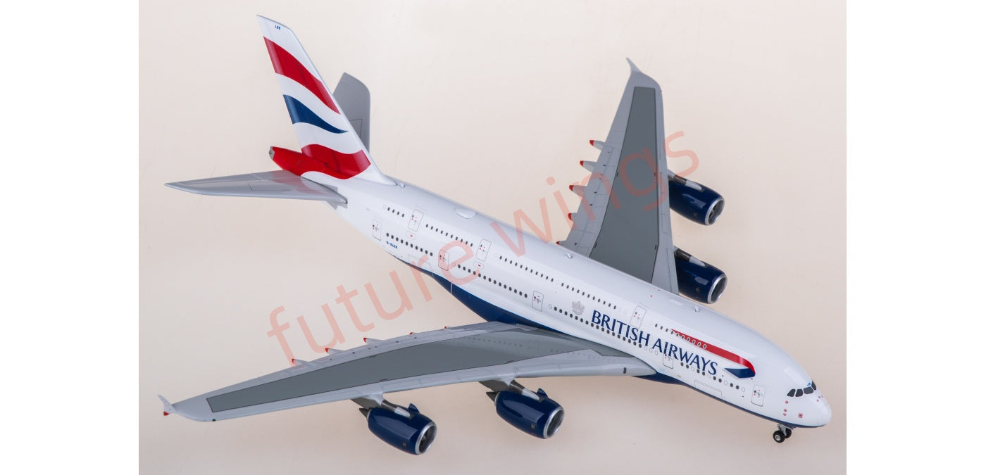 1:400 Phoenix PH04636 British Airways Airbus A380 G-XLEE Aircraft Model+Free Tractor