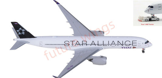 1:400 Phoenix PH11981 Thai Airways Airbus A350-900 HS-THU "STAR ALLIANCE" Aircraft Model+Free Tractor