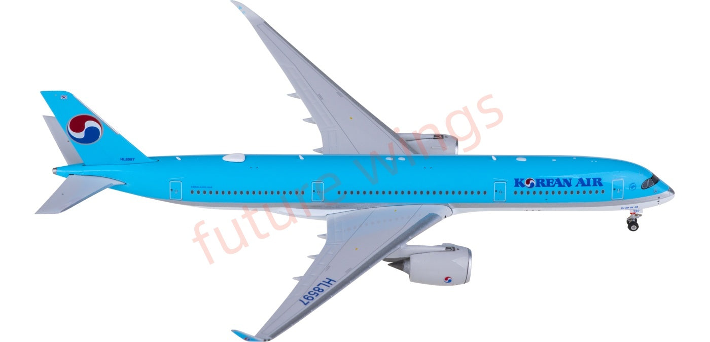 1:400 Phoenix PH04634 Korean Air Airbus A350-900 HL8597 Aircraft Model+Free Tractor