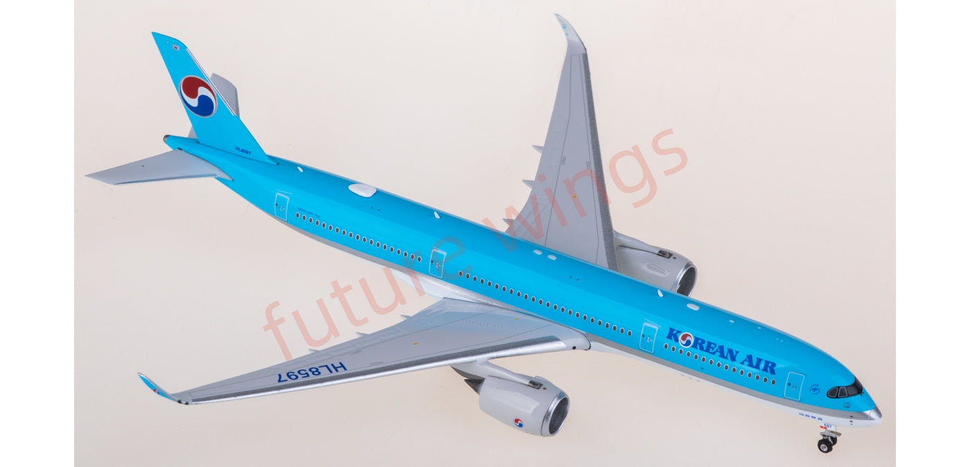 1:400 Phoenix PH04634 Korean Air Airbus A350-900 HL8597 Aircraft Model+Free Tractor