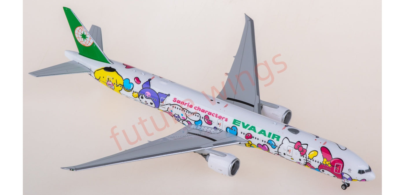 1:400 Phoenix PH04638 EVA Air Boeing 777-300ER B-16740 Aircraft Model+Free Tractor