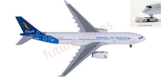 1:400 Phoenix PH11983 Boliviana de Aviación Airbus A330-200 CP-3214 Aircraft Model+Free Tractor