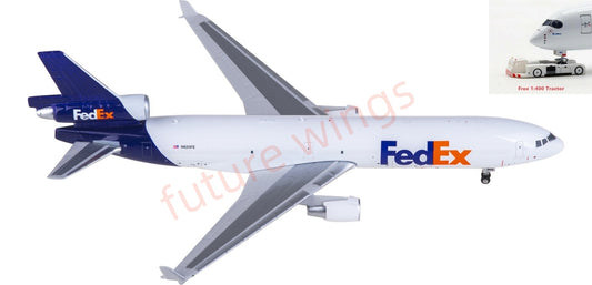 1:400 Phoenix PH04644 FedEx McDonnell Douglas MD-11 N620FE Aircraft Model+Free Tractor