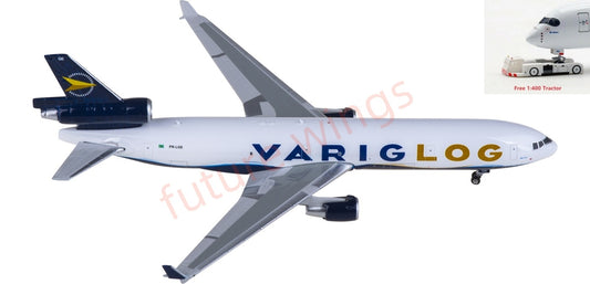 1:400 Phoenix PH11995 VARIG McDonnell Douglas MD-11 PR-LGE Aircraft Model+Free Tractor