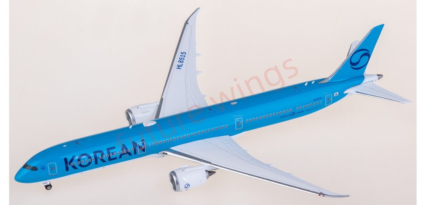 1:400 Phoenix PH04652 Korean Air Boeing 787-10 HL8515 Aircraft Model+Free Tractor