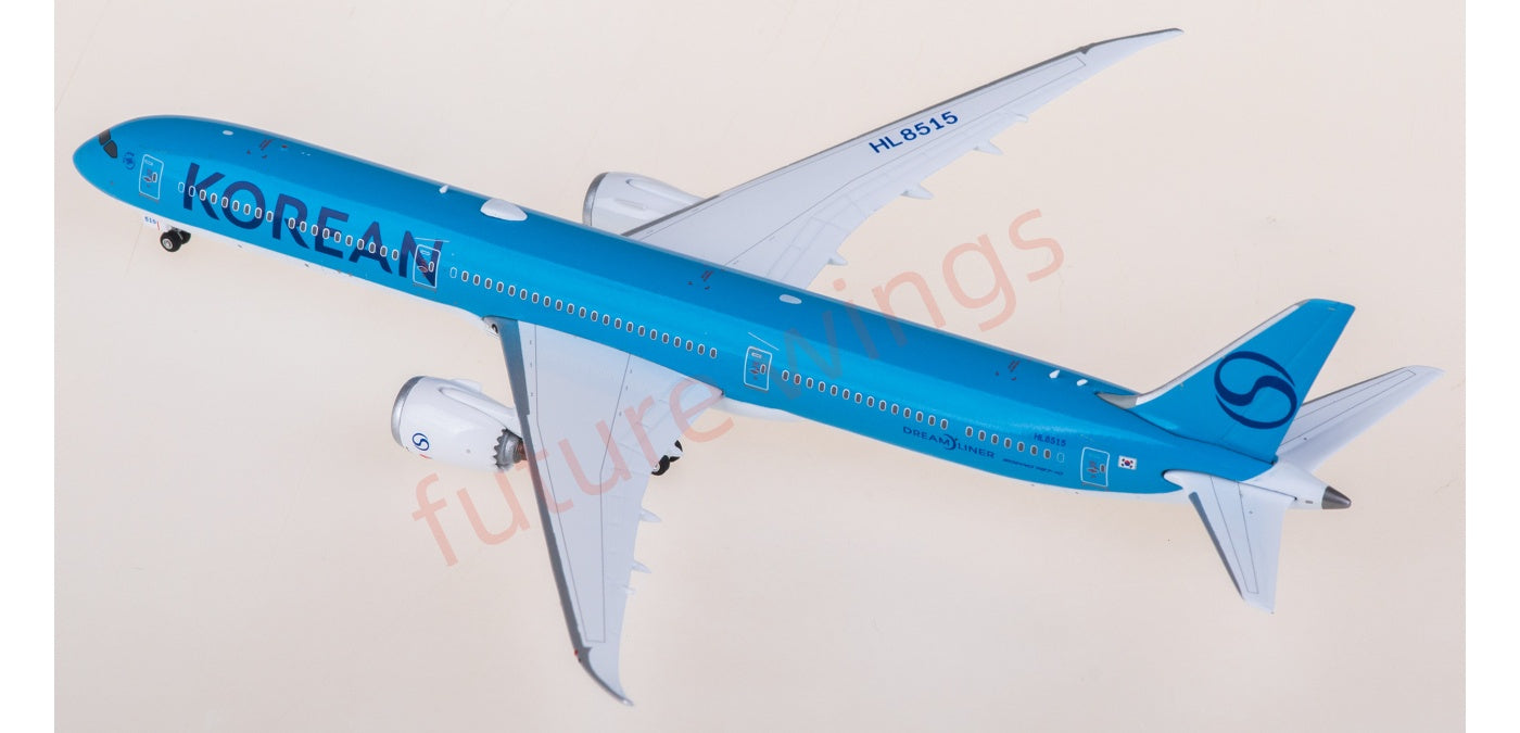 1:400 Phoenix PH04652 Korean Air Boeing 787-10 HL8515 Aircraft Model+Free Tractor