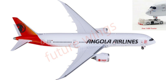 1:400 Phoenix PH11992 TAAG Angola Airlines Boeing 787-9 D2-TEQ Aircraft Model+Free Tractor