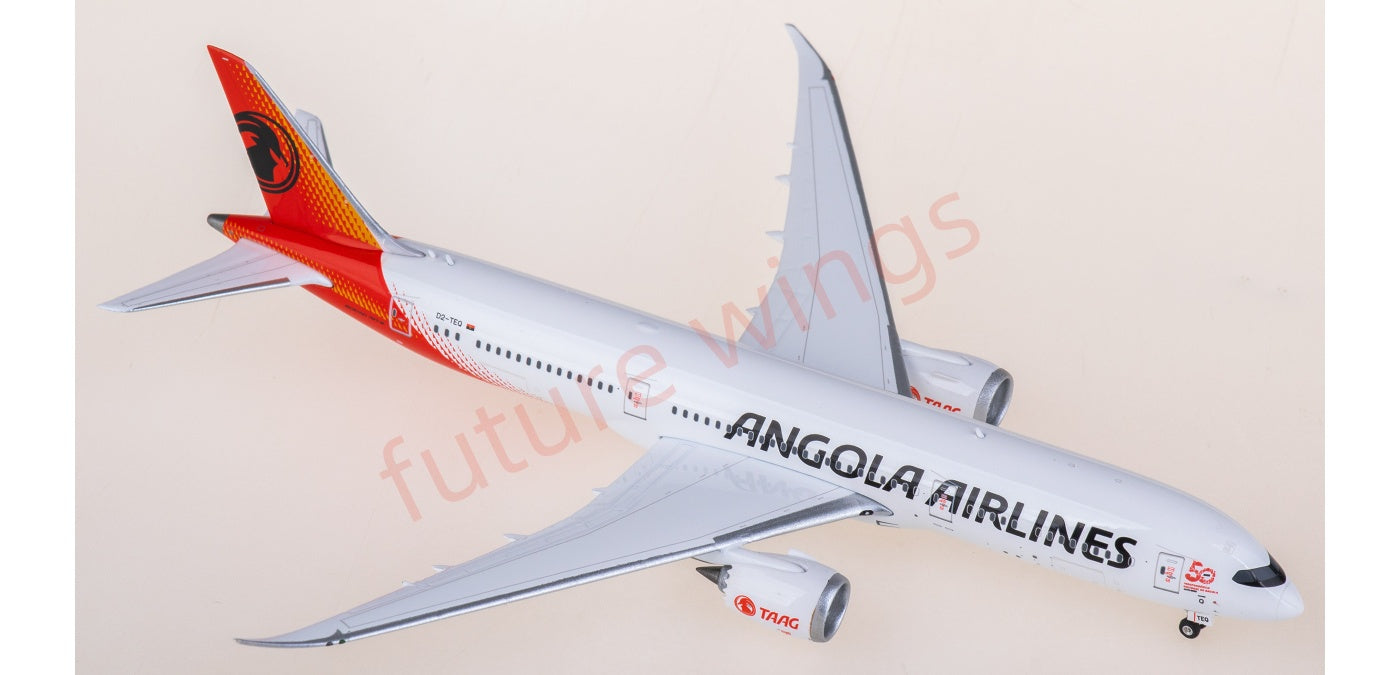 1:400 Phoenix PH11992 TAAG Angola Airlines Boeing 787-9 D2-TEQ Aircraft Model+Free Tractor