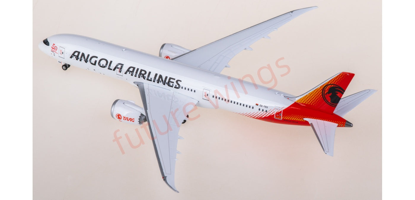 1:400 Phoenix PH11992 TAAG Angola Airlines Boeing 787-9 D2-TEQ Aircraft Model+Free Tractor