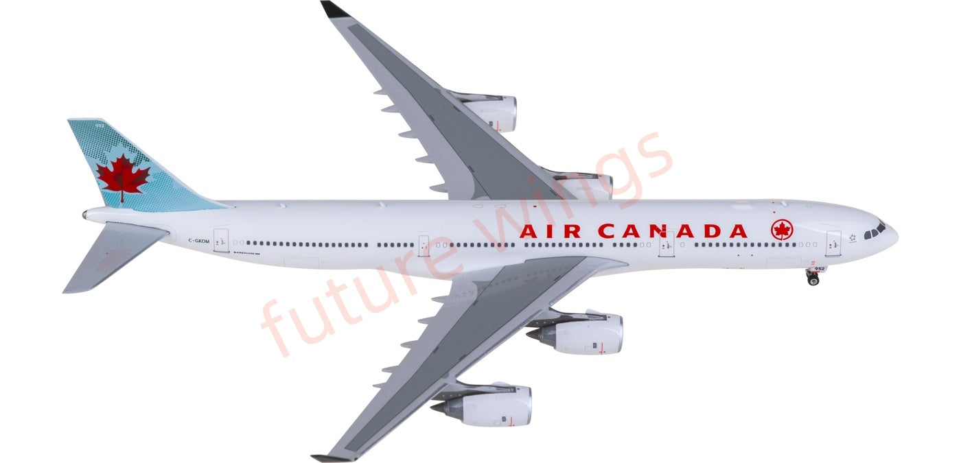 1:400 Phoenix PH12002 Air Canada Airbus A340-500 C-GKOM Aircraft Model+Free Tractor