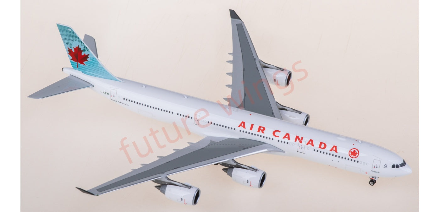 1:400 Phoenix PH12002 Air Canada Airbus A340-500 C-GKOM Aircraft Model+Free Tractor