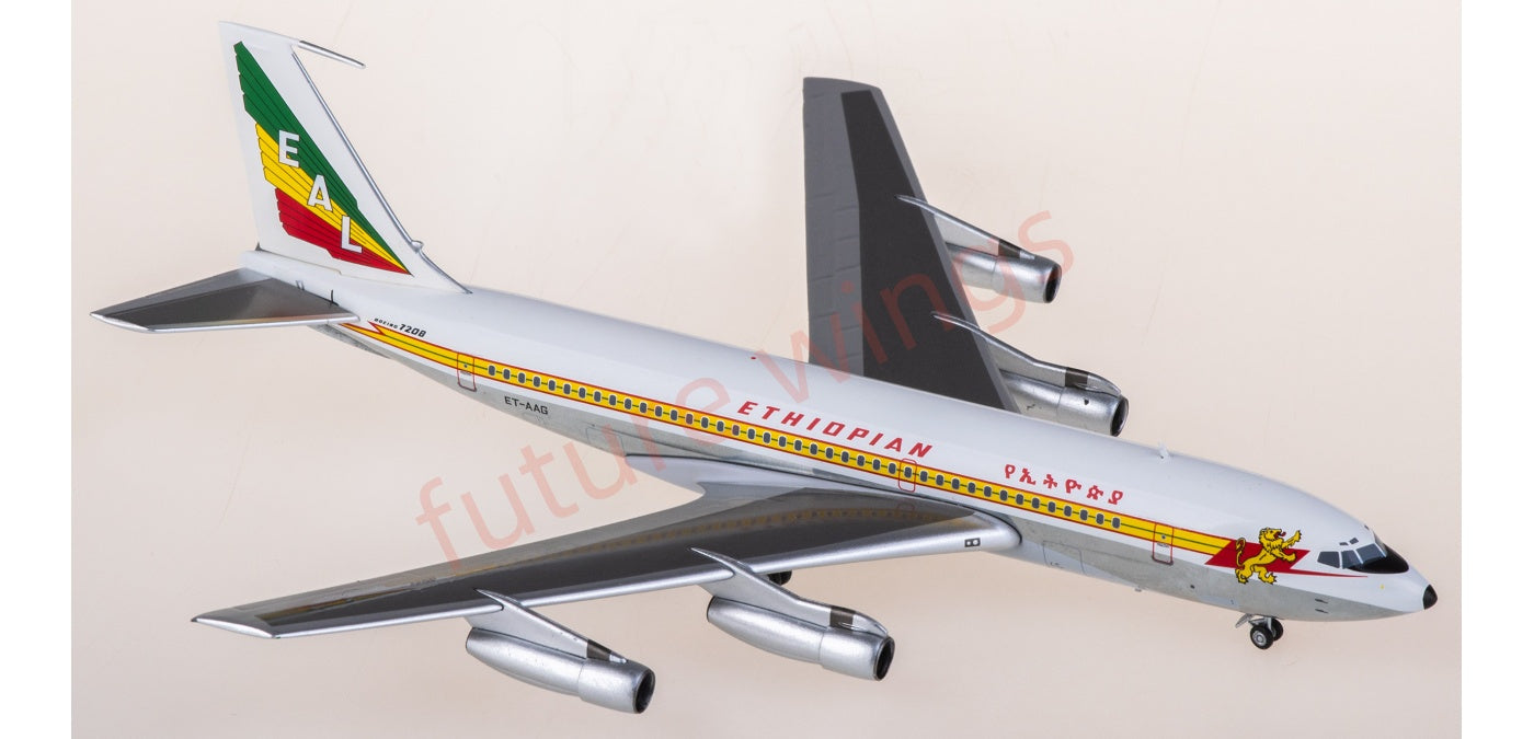 1:200 AeroClassics AC211404 Ethiopian Airlines Boeing 720B ET-AAG Aircraft Model