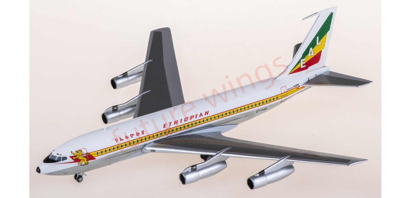 1:200 AeroClassics AC211404 Ethiopian Airlines Boeing 720B ET-AAG Aircraft Model