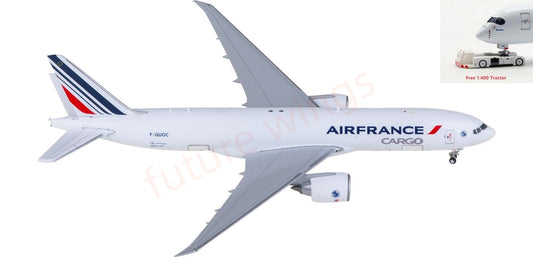1:400 Geminijets GJAFR2148 Air France Boeing 777-200LRF F-GUOC Aircraft Model+Free Tractor