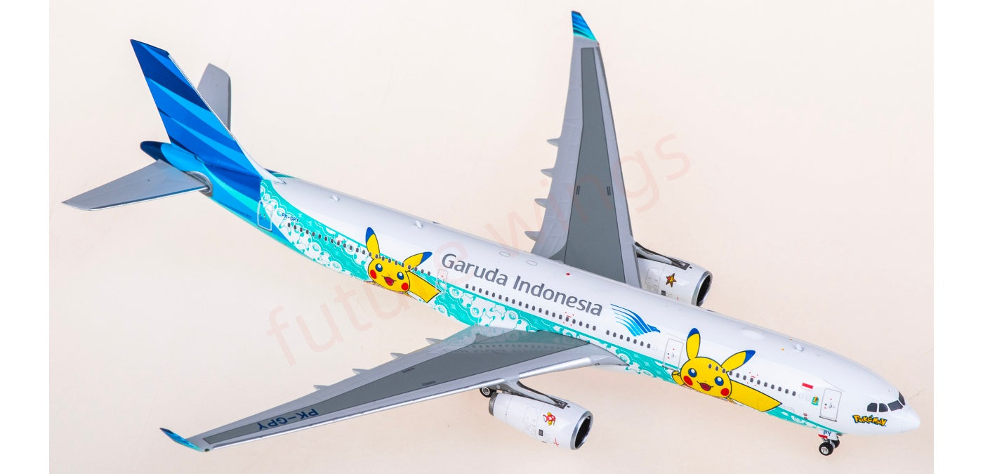 1:400 Phoenix PH04645 Garuda Indonesia Airbus A330-300 PK-GPY Aircraft Model+Free Tractor
