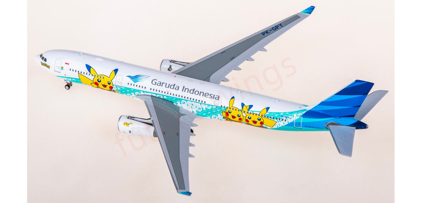 1:400 Phoenix PH04645 Garuda Indonesia Airbus A330-300 PK-GPY Aircraft Model+Free Tractor