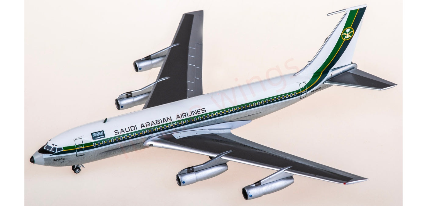 1:200 AeroClassics AC211407 Saudia Boeing 720B HZ-ACB Aircraft Model