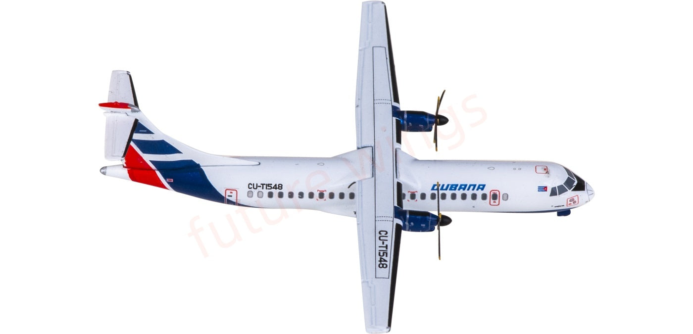 1:400 Geminijets GJCUB2222 Cubana ATR-72-200 CU-T1548 Aircraft Model+Free Tractor