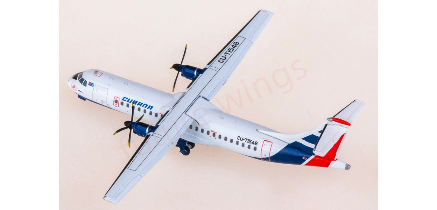 1:400 Geminijets GJCUB2222 Cubana ATR-72-200 CU-T1548 Aircraft Model+Free Tractor