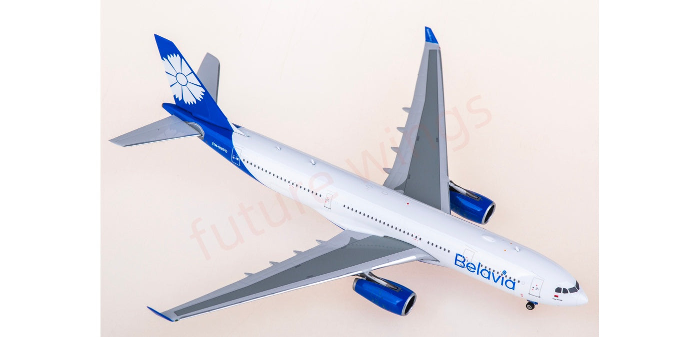 1:400 Phoenix PH12022 Belavia Airbus A330-200 EW-588PD Aircraft Model+Free Tractor