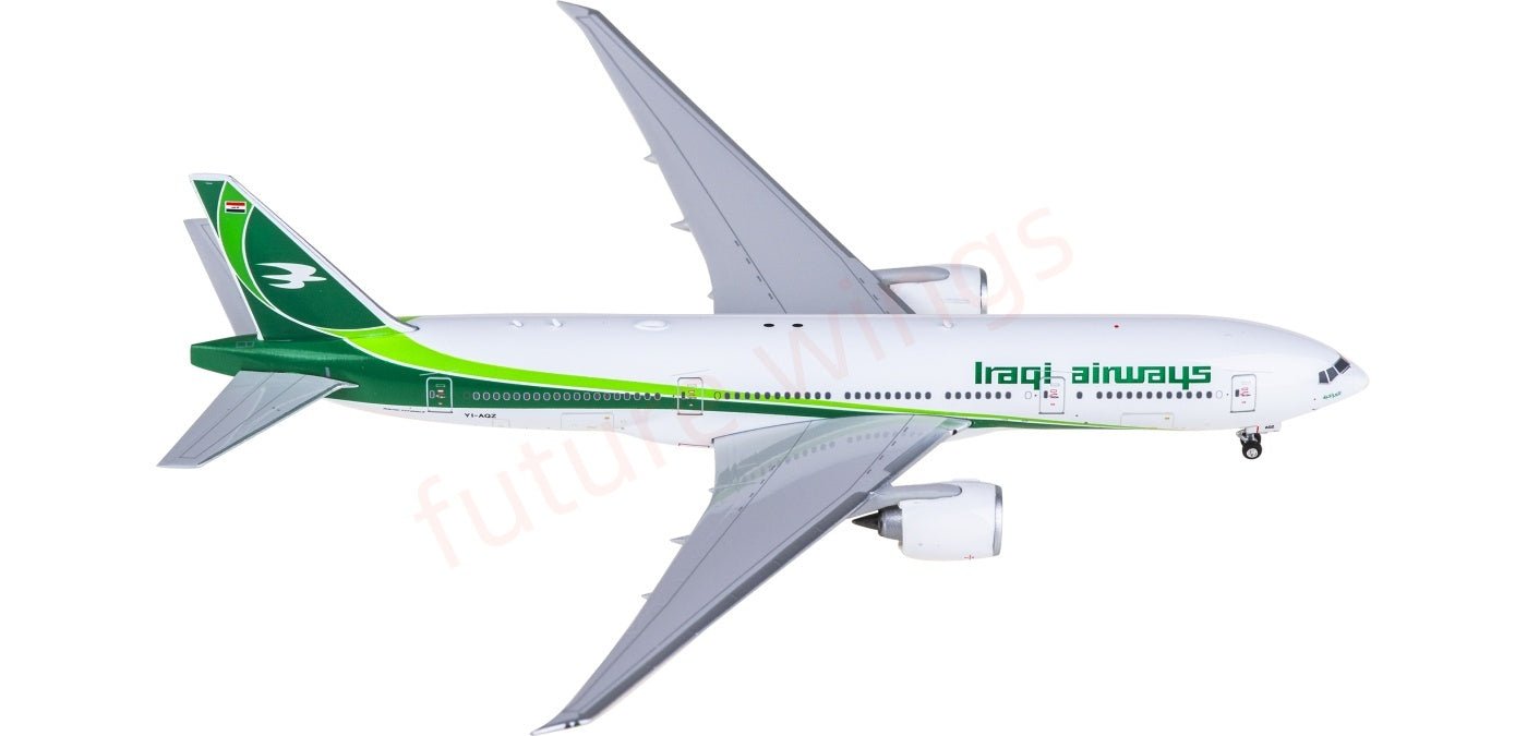 1:400 Phoenix PH12028 Iraqi Airways Boeing 777-200LR YI-AQZ Aircraft Model+Free Tractor