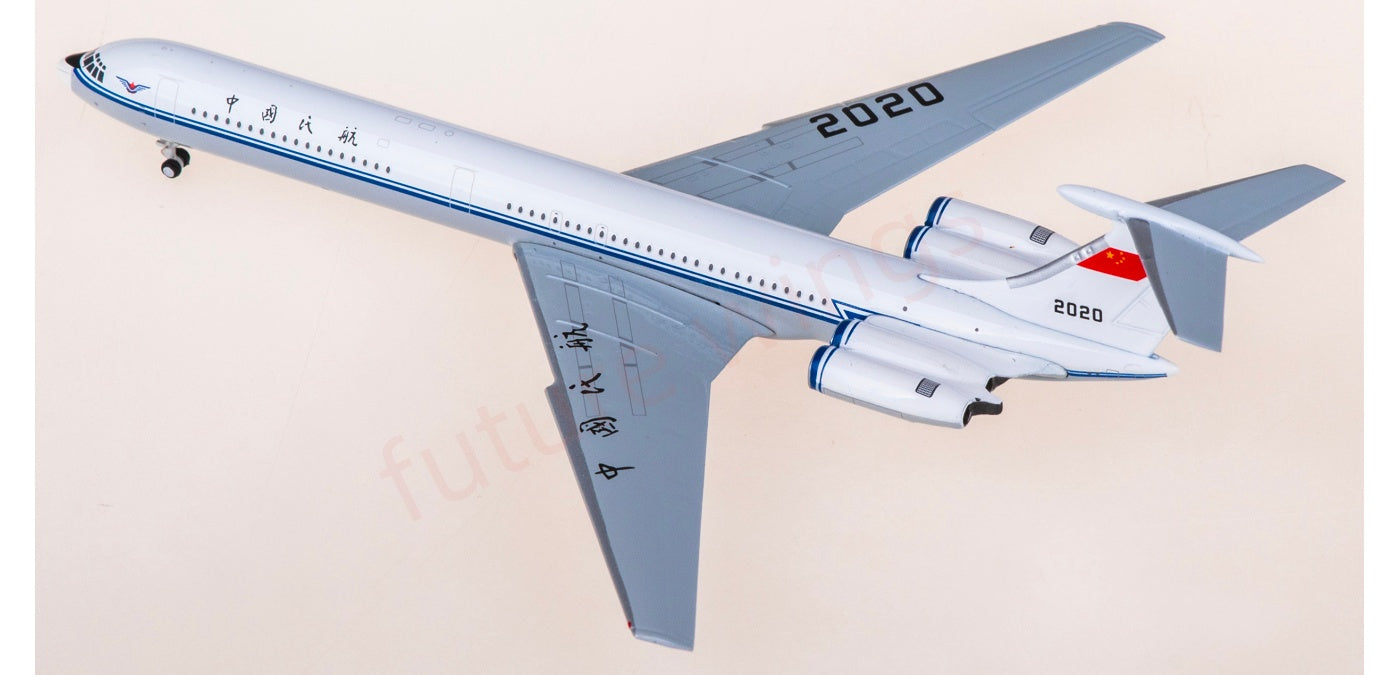 1:400 Phoenix PH12016 CAAC Ilyushin IL-62 2020 Aircraft Model+Free Tractor