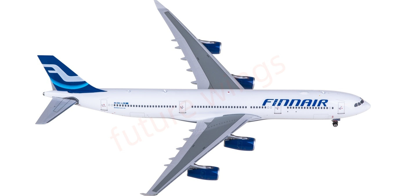 1:400 Phoenix PH12024 Finnair Airbus A340-300 OH-LQB Aircraft Model+Free Tractor