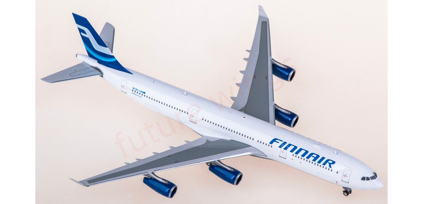 1:400 Phoenix PH12024 Finnair Airbus A340-300 OH-LQB Aircraft Model+Free Tractor