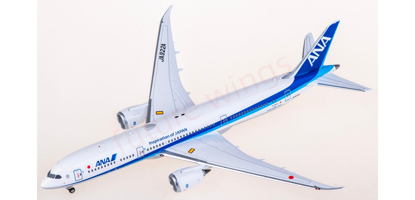 1:400 Phoenix PH04659 ANA B787-9 JA922A Aircraft Model+Free Tractor
