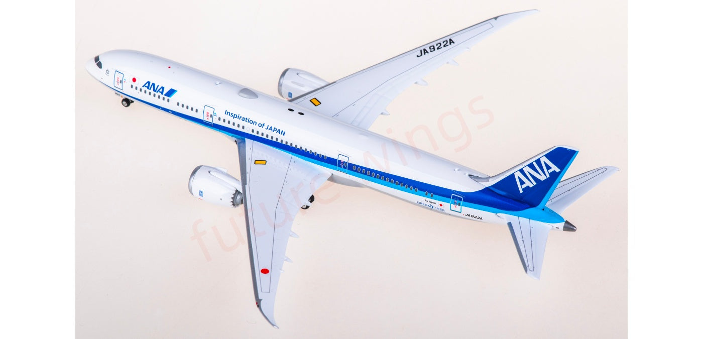 1:400 Phoenix PH04659 ANA B787-9 JA922A Aircraft Model+Free Tractor