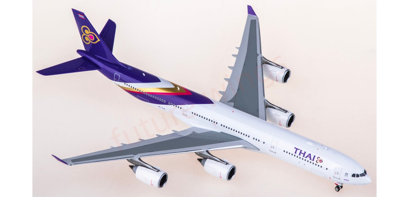 1:400 Phoenix PH12025 Thai Airways Airbus A340-500 HS-TLB Aircraft Model+Free Tractor