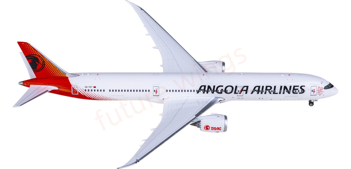 1:400 Phoenix PH12040 TAAG Angola Airlines B787-10 D2-TET Aircraft Model+Free Tractor