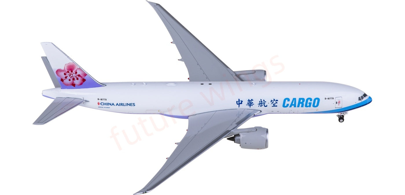 1:400 Phoenix PH12027 China Airlines Cargo B777-200LRF B-18779 Aircraft Model+Free Tractor