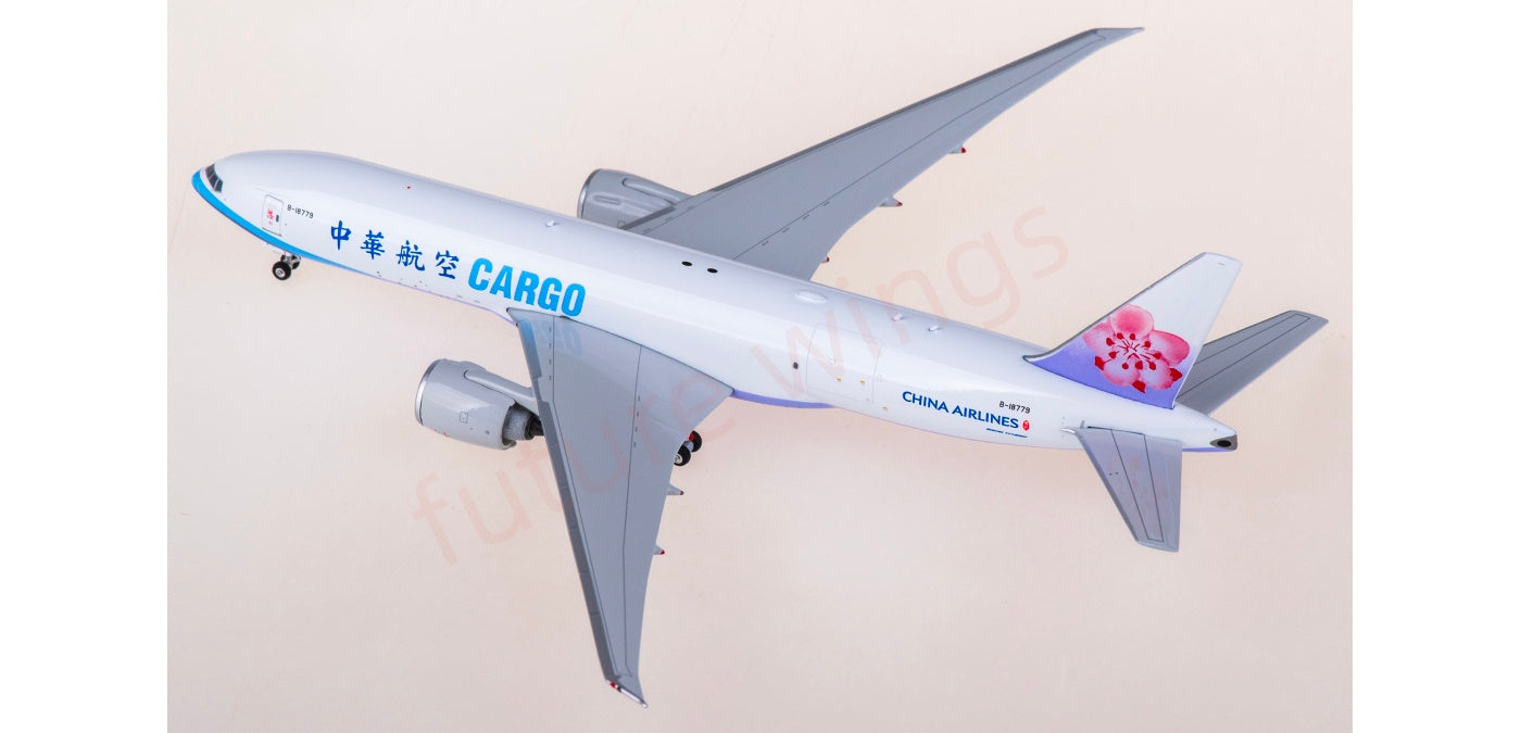 1:400 Phoenix PH12027 China Airlines Cargo B777-200LRF B-18779 Aircraft Model+Free Tractor