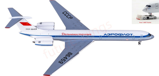 1:400 Phoenix PH12041 Aeroflot Ilyushin IL-62 CCCP-86459 Aircraft Model+Free Tractor