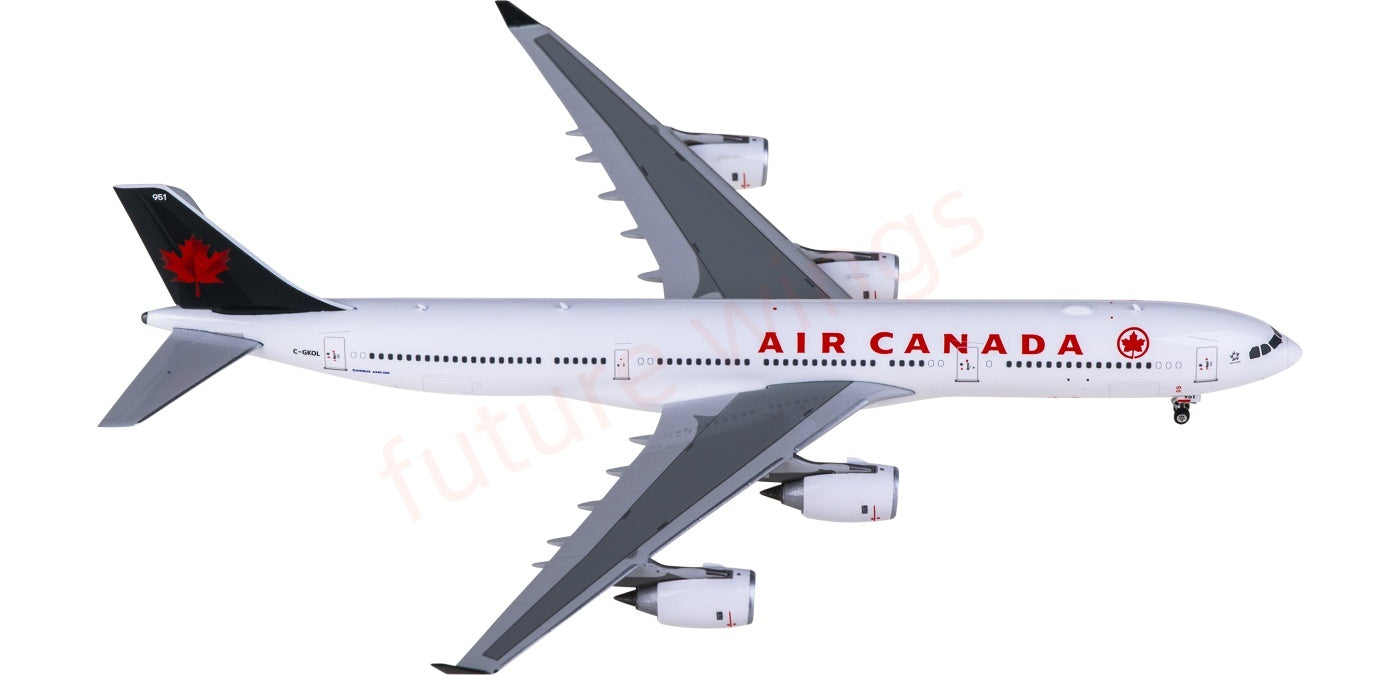1:400 Phoenix PH12048 Air Canada Airbus A340-500 C-GKOL Aircraft Model+Free Tractor
