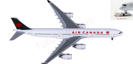 1:400 Phoenix PH12048 Air Canada Airbus A340-500 C-GKOL Aircraft Model+Free Tractor