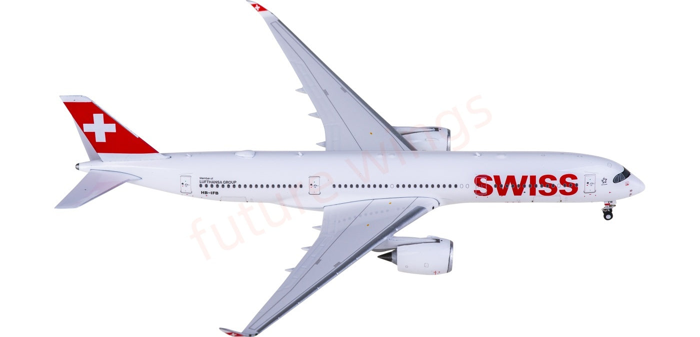 1:400 Phoenix PH12026 Swiss Air Airbus A350-900 HB-IFB Aircraft Model+Free Tractor