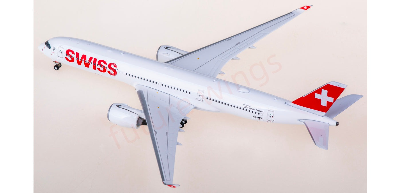 1:400 Phoenix PH12026 Swiss Air Airbus A350-900 HB-IFB Aircraft Model+Free Tractor