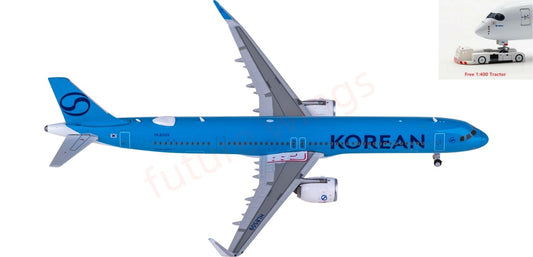 1:400 Phoenix PH04669 Korean Air B737 MAX 8 HL8567 Aircraft Model+Free Tractor
